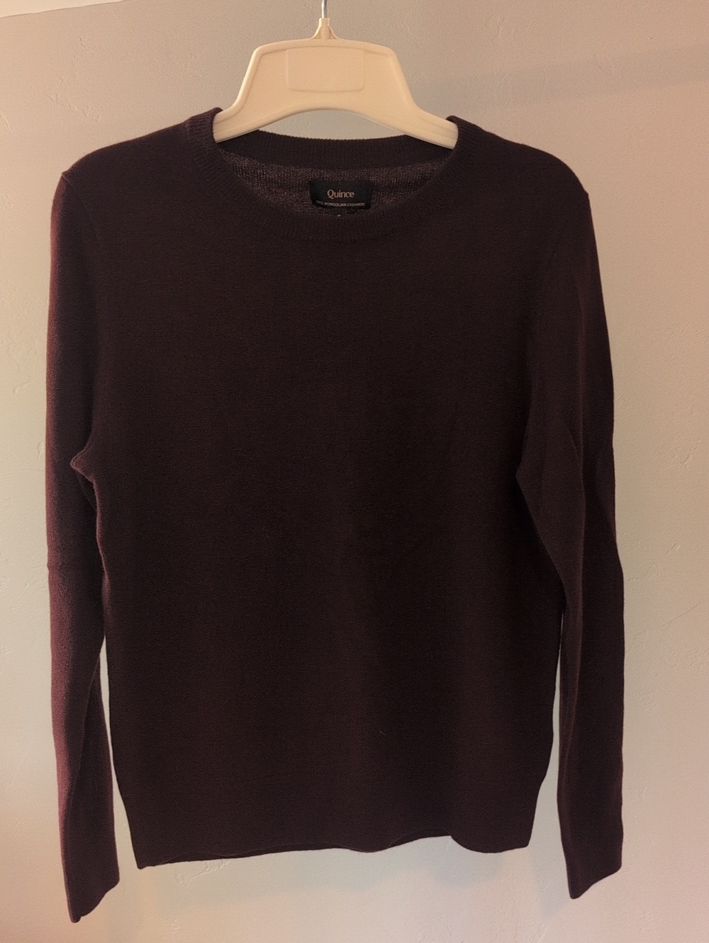 Quince 100% Mongolian Cashmere Crew Neck Sweater